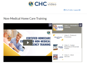CHC Video Non-Medical Home Care Business Training